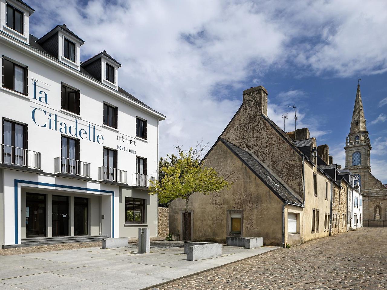 Hotel Spa De La Citadelle Lorient Port-Louis Eksteriør bilde